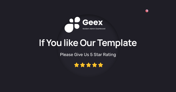 Geex - Angular & Bootstrap Admin Dashboard Template